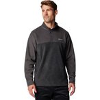 Columbia Steens Mountain Half Snap II  Herren  Pullover grau Größe M Trekking 
