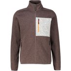Bergzeit Basics Meru Askersund  Herren  Fleecejacke braun Größe S Trekking Atm