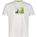 CMP  Herren  T-Shirts weiss Größe L Lifestyle Schnell trocknend