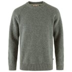 Fjällräven - Övik Rib Sweater - Wollpullover Gr S oliv/grau