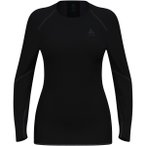 Odlo Damen Active X-Warm Crew Longsleeve (Größe M, schwarz)