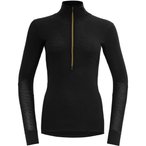 Devold Wool Mesh 190 Zip Neck  Damen  Langarm Unterhemden schwarz Größe S Skif