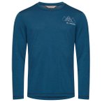 Vaude - Monviso Wool L/S T-Shirt II - Merinounterwäsche Gr XL blau