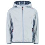CMP - Girl's Jacket Fix Hood Light Softshell - Softshelljacke Gr 164 grau