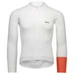 POC - Cadence L/S Jersey - Radtrikot Gr XXL grau/weiß