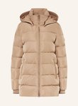 Wellensteyn Steppjacke Goldmine Medium Mit Abnehmbarer Kapuze beige