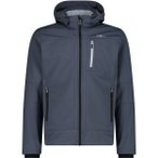 CMP Herren Zip Hoodie Softshell Jacke (Größe XXL, grau)