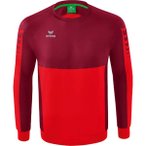 ERIMA Six Wings Sweatshirt, Größe 140 in Rot