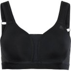 ODLO Damen Sport BH  Sport bra PADDED HIGH, Größe 75B in Schwarz