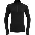 Devold Jakta Merino 200 Zip Neck  Damen  Langarm Unterhemden schwarz Größe L T