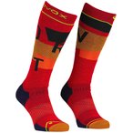 Ortovox Freeride Long Cozy  Herren  Skisocken rot Größe 39  Freeride | Skifahr