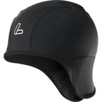 LÖFFLER Herren Mütze WINDSTOPPER CYCLING SKULL CAP, Größe L/XL in Schwarz