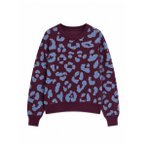 Mazine - Women's Leo Jacquard Knit Jumper - Pullover Gr XL lila