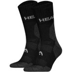 HEAD Unisex Wandersocken, 2er Pack - Hiking All Climates Crew, Sportsocken, Logo