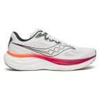 Saucony - Ride 19 - Runningschuhe 46,5 weiß/ crimson