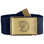 Fjällräven - Canvas Brass Belt 4 cm - Gürtel Gr 120 x 4 cm beige/blau