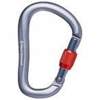 Black Diamond - Rocklock Screwgate Carabiner - HMS-Karabiner grau