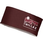 Chillaz Mountain Logo  Herren  Stirnbänder rot Größe ONE SIZE Trekking  Elast