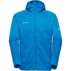 MAMMUT Herren Unterjacke Crag ML Hooded Jacket Men, Größe M in Blau