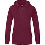 JAKO Damen Funktionsjacke Kapuzenjacke Organic, Größe 46 in Rot