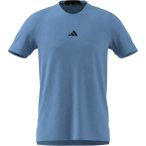 ADIDAS Herren Shirt Designed for Training Workout, Größe S in Blau