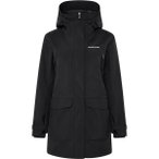 DIDRIKSONS Damen Mäntel kurz Da FELIA WNS PARKA, Größe 34 in Schwarz
