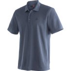 MAIER SPORTS Herren Polo Ulrich He-Polo 1/2 Arm, Größe 5XL in Grau