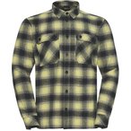 Jack Wolfskin Baja Flannel  Herren  Hemden gelb Größe XL Lifestyle  Hautfreund