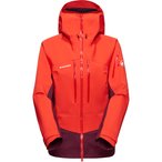 Mammut Taiss Pro HS   Damen  Regenjacke rot Größe XS Trekking  Wasserdicht Was
