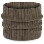 Buff - Knitted Neckwarmer Comfort Norval - Schlauchschal Gr One Size braun