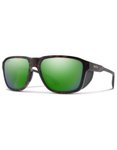 Smith - Sonnenbrille - Embark Matte Tortoise Chromapop Polarized Green Mirror  -