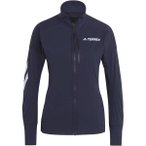 ADIDAS Damen TERREX Xperior Soft Shell Skilanglaufjacke, Größe L in Blau