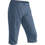 MAIER SPORTS Damen Caprihose Neckar, Größe 48 in Blau