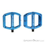 Spank Spoon Reboot Flat Pedale-Hell-Blau-M