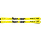 FISCHER Herren Racing Ski RC ONE RACE SLR PRO + RS 9 SLR, Größe 170 in Grau