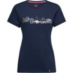 La Sportiva Peaks  Damen  T-Shirts blau Größe XS Bouldern | Sportklettern  Hau