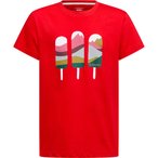 La Sportiva Icy Mountains  Kinder  T-Shirts rot Größe 150 Lifestyle  Hautfreun