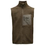 Lundhags - Flok Wool Pile Vest - Wollweste Gr XL braun