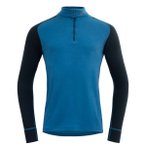 Devold - Duo Active Zip Neck - Merinounterwäsche Gr S blau