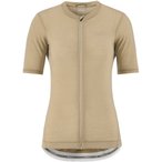 Craft Everyday Wool Trikot Damen  Radtrikots beige Größe L Rennrad | Gravel  E