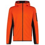 CMP - Jacket Fix Hood with Sleeve Pocket - Fleecejacke Gr 48 rot