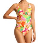 Seafolly Twist Front One Piece Damen ( Pink 34 D,)