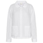 KnowledgeCotton Apparel - Women's Regular Linen Overshirt - Freizeitjacke Gr S w
