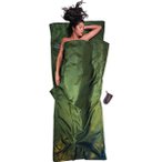 COCOON Silk TravelSheet - Seidenschlafsack dark olive green