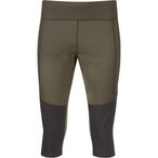 Bergans Fløyen 3/4 Outdoor Tights Damen  Laufhose oliv Größe XS Bergsteigen |