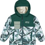 Picture Kinder Snowy Printed Jacke (Größe 97, gruen)