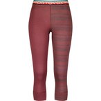 Ortovox 185 Rock'N'Wool 3/4 Hose Damen  3/4 Unterhose rot Größe XS   Hautfreun