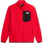 The North Face Crest  Herren  Fleecejacke rot Größe XL Trekking Atmungsaktiv