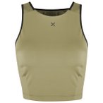 Montura - Women's Crimp Logo Top - Tank Top Gr XS oliv