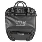 M-Wave - Calgary Gepäckträgertasche - Gepäckträgertasche Gr 2 x 12,5 l grau